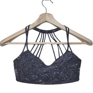lululemon | Lighten Up Bra | Black & White Marble